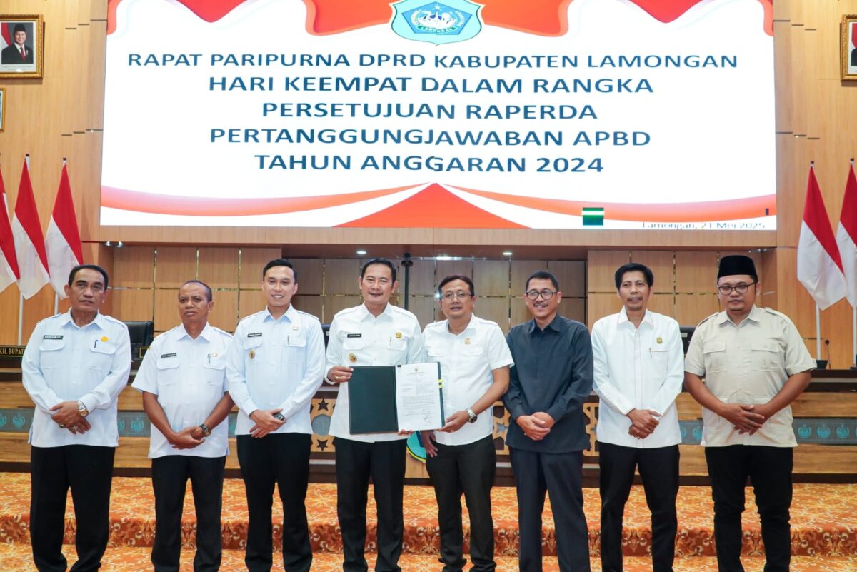 Raperda APBD 2024 Kabupaten Lamongan Disetuju